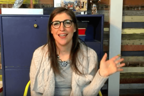 Mayim reflects on being in a Michael Jackson music video