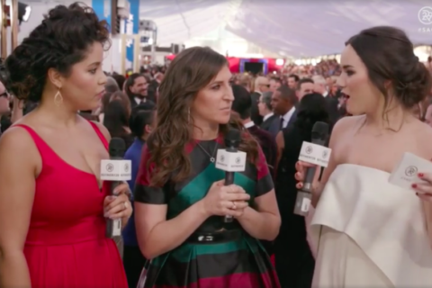 SAG Awards Rewind: Speaking Out on the Red Carpet