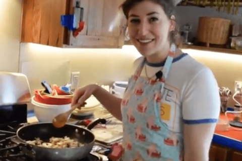 Vlog #23: Cooking (and Multi-Tasking!) with Mayim