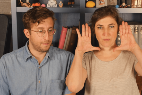 Vlog # 31: Making faces with Mayim and Chad