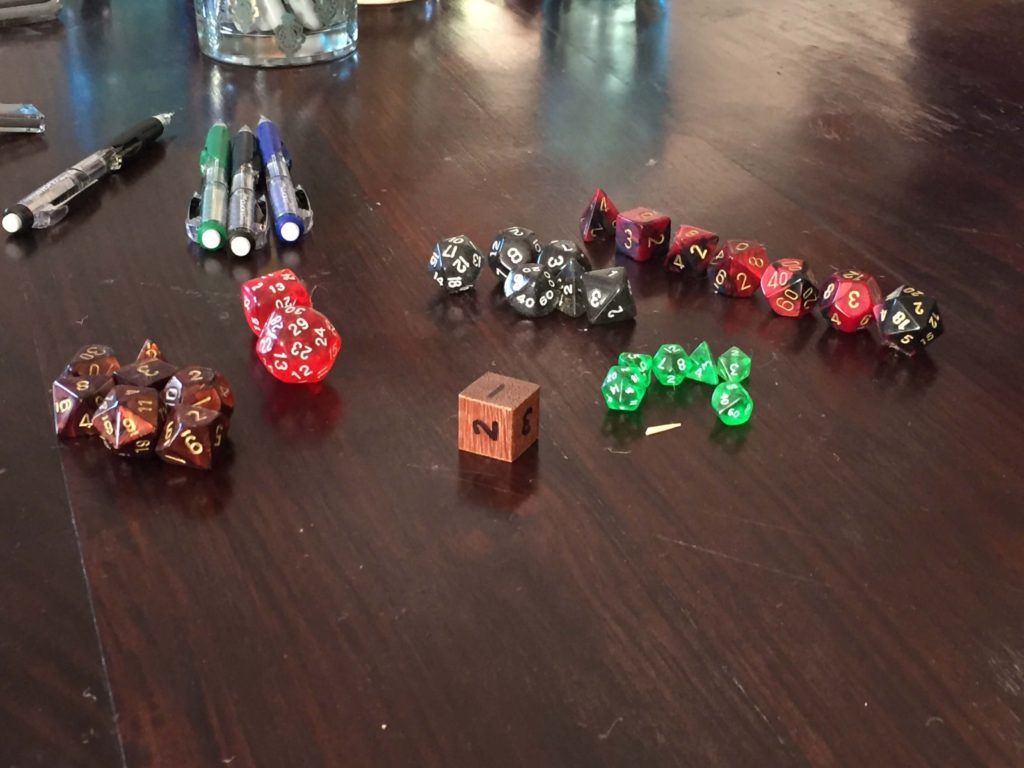 Dungeons and Dragons pieces