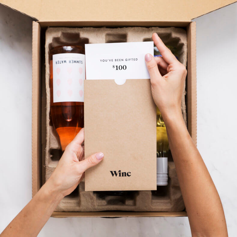 Winc gift set