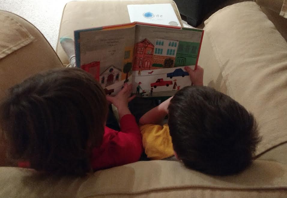 children reading