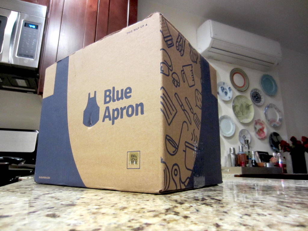 Blue Apron box