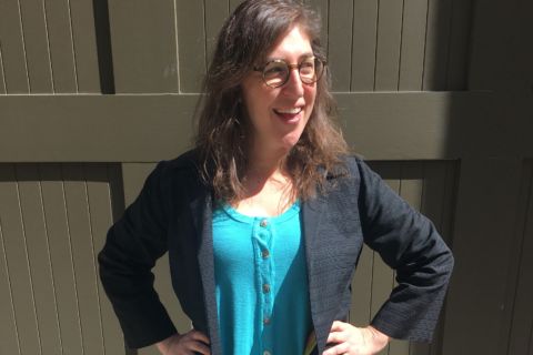 Mayim explains why she cherishes a ‘funeral coat’