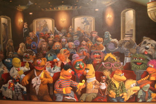 Muppets Mural Jim Henson Studios