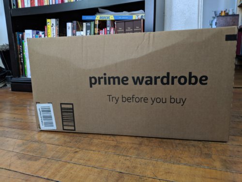 Amazon Prime Wardrobe Box