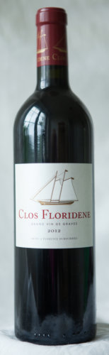 Clos Floridene rouge bottle
