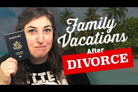 Mayim details what a divorced-family vacation is like