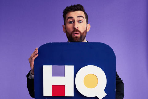 HQ host Scott Rogowsky has to answer 12 questions himself
