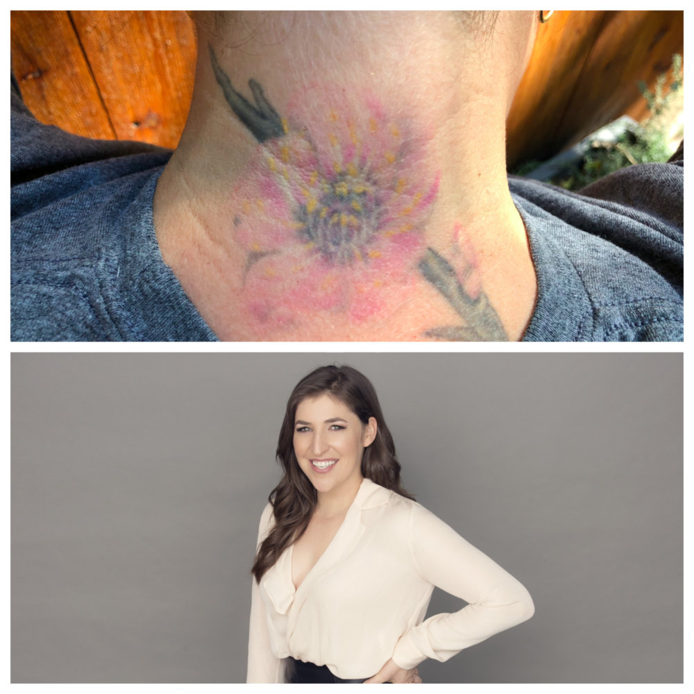 Does mayim bialik have a tattoo