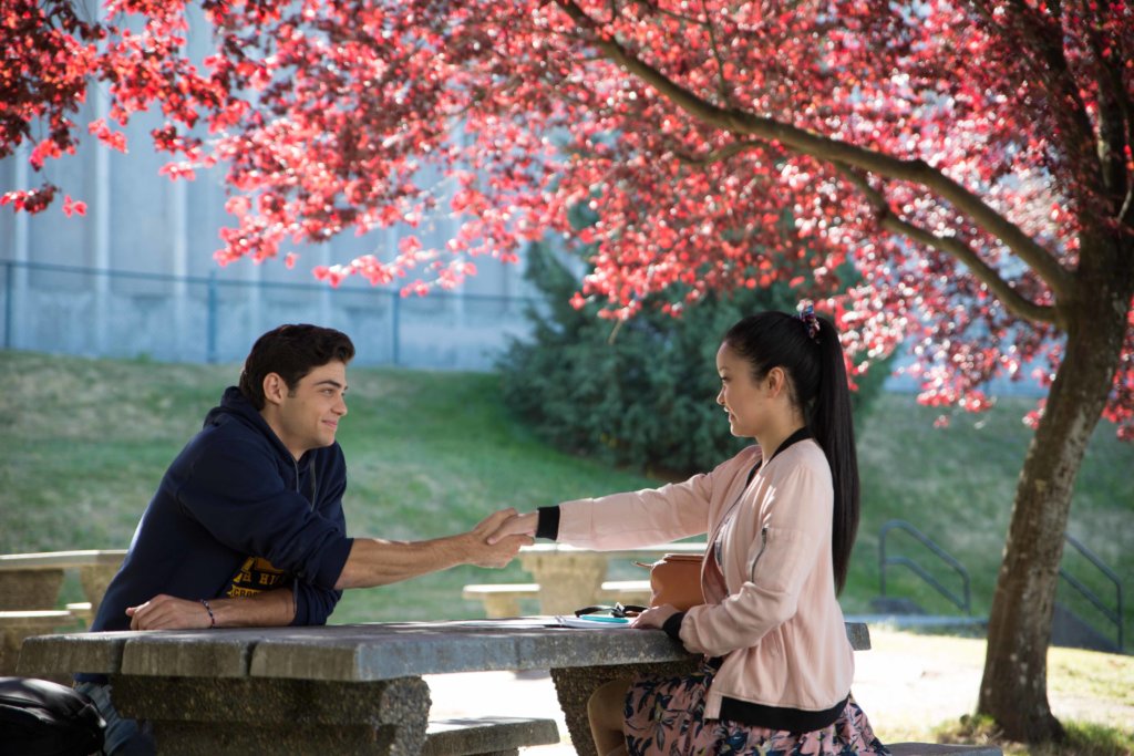 Noah Centineo and Lana Condor in Netflix's 'To All the Boys I've Loved Before'