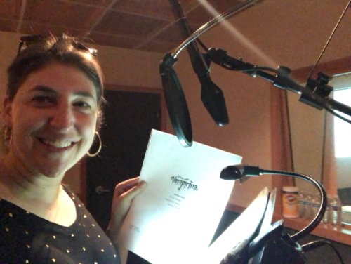 Mayim voicing Vampirina character