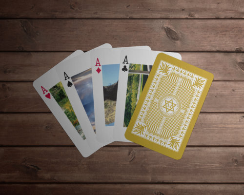 Mayim's playing cards