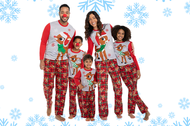 Winter 2023 New Year Fashion Christmas Pajamas Set Mother Kids Clothes Christmas  Pajamas For Family Clothing Set Matching Outfit