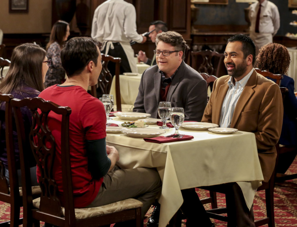 Sean Astin and Kal Penn as physicists in 'The Confirmation Polarization'