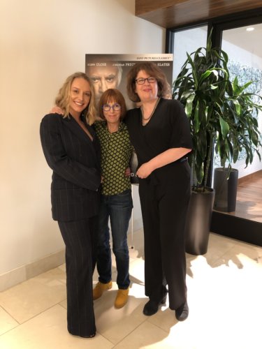 Actress Annie Starke, screenwriter Jane Anderson and author Meg Wolitzer