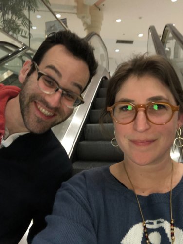 Mayim Bialik at Tony Robbins