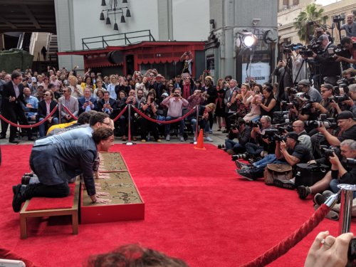 TCL Chinese Theater Big Bang Theory cast handprint ceremony